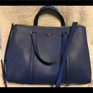 Kate Spade Newbury Lane Loden Bag in French Navy